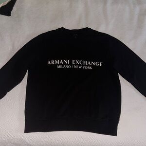Milano/New York Logo Crewneck Sweatshirt